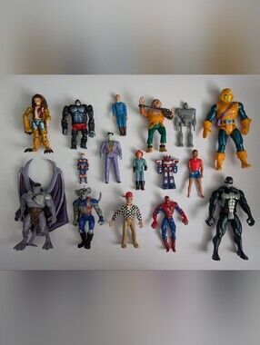 Vintage Action Figure Lot - Ghostbusters,Beetle Juice,ATeam,Transformers,More!